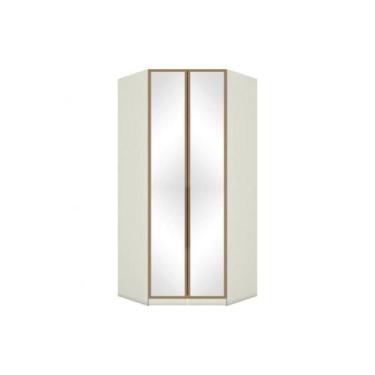 Imagem de Closet de Quarto Canto Oblíquo MC06 Seletto c/ 2 Portas e 3 Gavetas c/