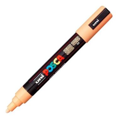 Imagem de Caneta Uni Posca Pc 5m Laranja Claro Uniball, LARANJA CLARO 54