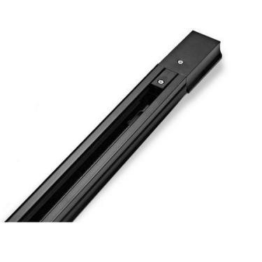 Imagem de Trilho eletrificado 1,5 metro + 2 spots 7w 6000k preto - Bela Home