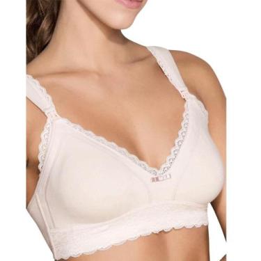 Imagem de Sutiã Amamentação Love Secret 8011021 Alça Soft, Nude, 48