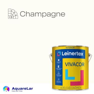 Imagem de Vivacor Acrílica Leinertex Fosco 3,6L, CHAMPAGNE, 3,6L