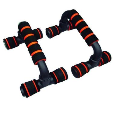 Imagem de Apoio Para Flexão Desmontável Gold Sports, Único, Laranja, Unissex