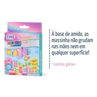 Imagem de Massinha de modelar 6 cores - Lyke 