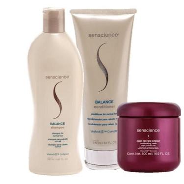 Imagem de Senscience Balance Shampoo 280ml e Condicionador 240ml e Inner Intensi