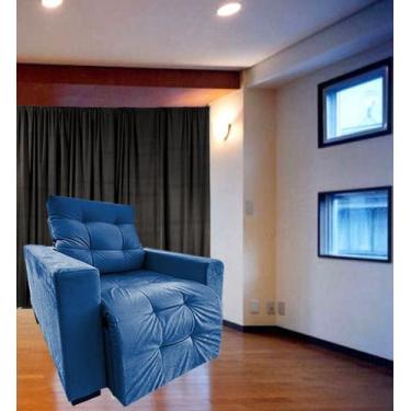 Imagem de Poltrona Amamentação Retratil E Reclinavel Sala Quarto Mamae Cris - Be