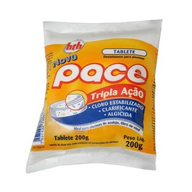 Imagem de Cloro Tripla Ação tablet 200g amarelo e azul HTH - Pace