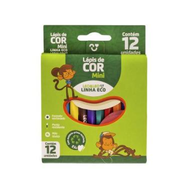 Imagem de Lapis de cor mini linha eco Leo&leo - Léo e Léo, Verde