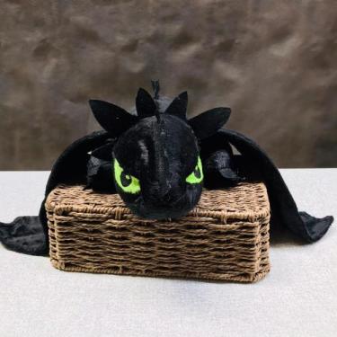 Imagem de Boneco Dragão Banguela De Pelúcia Preto - sales