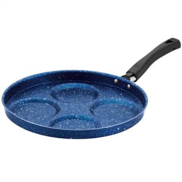 Imagem de Frigideira Multiuso 4 Em 1 Gourmet Antiaderente Ovo Frito Hambúrguer 2
