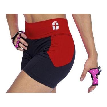 Imagem de Bermuda Recorte Lateral Roupa Academia Corrida Feminina - Fanáticos Po