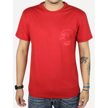 Imagem de Camiseta Reserva Masculina Estampada Selo Onda Vermelha, S/P