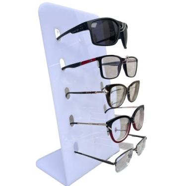 Imagem de Display Expositor Para Oculos Em Acrílico - Prime Laser , Branco