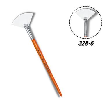 Imagem de Pincel Condor 328-06 Leque Sintético Cabo Curto