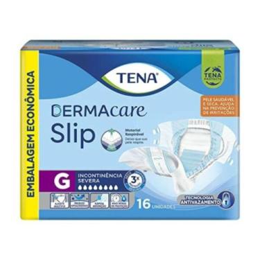 Imagem de Kit 2 Pacotes Fralda Tena Slip Dermacare Com 16 Und Cada - Tena Pants,