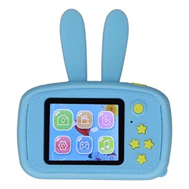Imagem de Brinquedo de Câmera Infantil, Gravador de Vídeo Fotográfico Digital HD de 2 Polegadas, Brinquedo de Câmera Fotográfica Infantil, Mini Câmera de Aparência Fofa, Presente Com Jogos