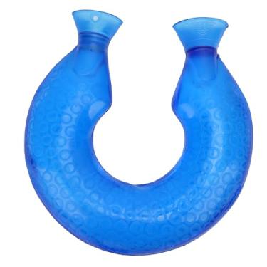 Imagem de Almofada de Aquecimento de PVC para Garrafa de água Quente Em Forma de U de 1,4L Com Capa para o Inverno, Pescoço, Mão, Ombro, Relaxante, Bolsa de água Quente Fria à Prova de