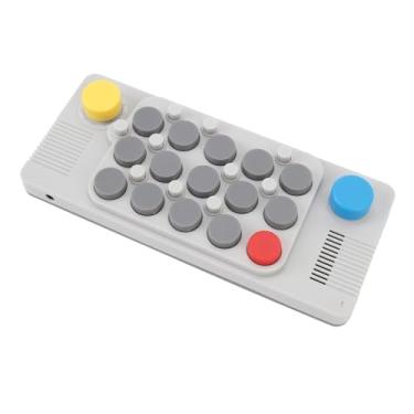 Imagem de Teclado Musical de Bolso, Entrada para Fone de Ouvido de 3,5 Mm, Teclado de Música Eletrônica Portátil Recarregável, Ajuste Completo C3-C8 Ajustável, 20 Instrumentos populares.