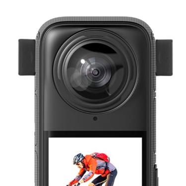 Imagem de Gugxiom 6 protetores de vento de microfone para Insta 360 X4 X3 X2, capa de vento de redução de ruído para áudio nítido, almofadas de esponja à prova de vento