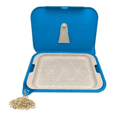 Imagem de Santa Cruz Shredder Kit de bandeja com bico para fácil enchimento, bordas arredondadas lisas - pequeno (azul)