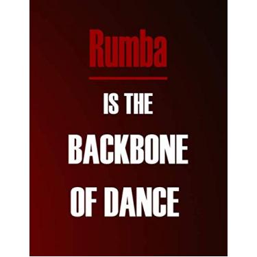 Imagem de Rumba is The Backbone of Dance: Rumba Teacher Hourly Weekly Monthly Lesson Planner. Dance teacher Organizer Agenda for Class Planning. Dancing teacher gift, weekly lesson plan.