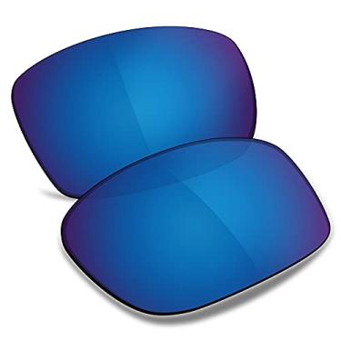 Imagem de TRUSHELL Lentes de reposição polarizadas para óculos de sol Oakley Splinter azul-marinho - Polarizadas