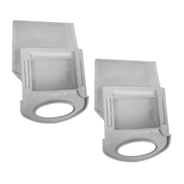 Imagem de Filtro De Fiapos Lavadora Mueller Class Diva Acqua  2 Peças (Original)