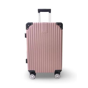 Imagem de Mala de Viagem Padrão Bordo, 10kg, 4 Rodas Giratórias 360°, Rodinhas Duplas (ROSE)