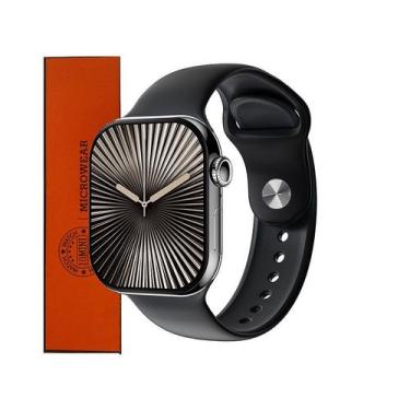 Imagem de Smartwatch W10 Pro Mini 42mm Serie 10 Amoled GPS NFC Chatgpt Preto - M