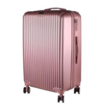 Imagem de Mala Média 23KG Expansível ABS Ultra Leve Giratória Style (Rose)