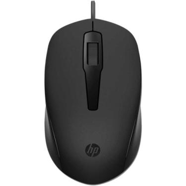 Imagem de Mouse Com Fio HP 150 Usb Preto 1600Dpi Original