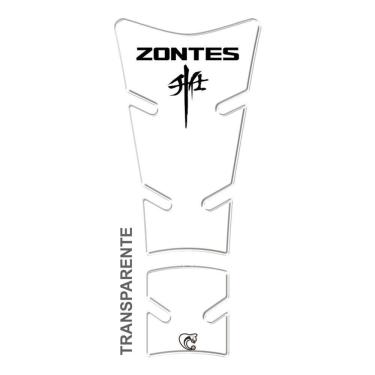 Imagem de Adesivo Protetor Tanque Moto Zontes R350 Z350 T350x Transparente