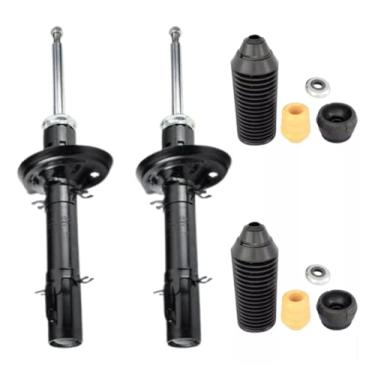 Imagem de PAR AMORTECEDOR DIANTEIRO + KIT BATENTE E COIFA + COXIM AMORTECEDOR GOLF 99/...BORA A3 99/06