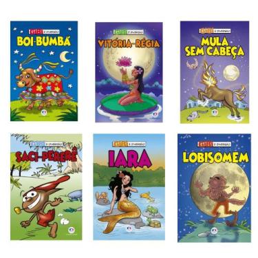 Imagem de Kit Livros Gibi é Diversão - Folclore - Ciranda Cultural