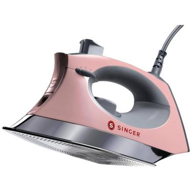 Imagem de Ferro de Passar a Vapor, com Desligamento Automático, 1700W, 110v, SINGER 220428112.04, Rosa