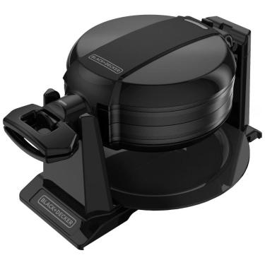 Imagem de Máquina de Waffle Rotativo, 1200W, 110v, BLACKDECKER WMD200B, Preto