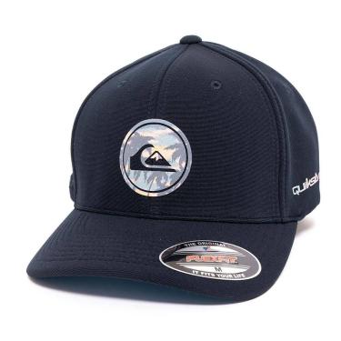 Imagem de Boné Quiksilver Aba Curva Gradient Round Tropicamo WT25 Navy