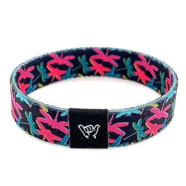 Imagem de Hang Loose Bands - Pulseira Southwestern para homens, mulheres e adolescentes - Estampa tribal confortável e Boho - Pulseira reversível estilo ocidental, Small: 6.5" (most common fitting size