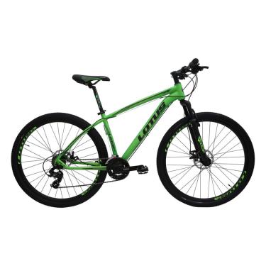 Imagem de Bicicleta aro 29 alumínio lotus mecânico 21V verd f/pto tamanho 17.5