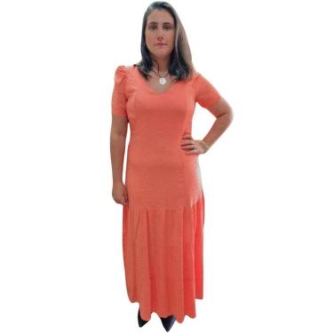 Imagem de Vestido Raio de Luz Babados Manguinha Viscose