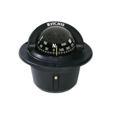 Imagem de Bússola de Navegação Marítima Ritchie Embutir Explorer F50 Preto