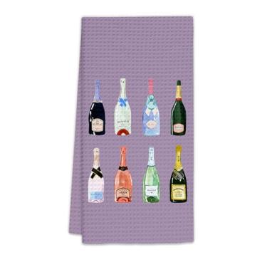 Imagem de FIicy 609-SHMJ-panos de prato roxos, panos de prato