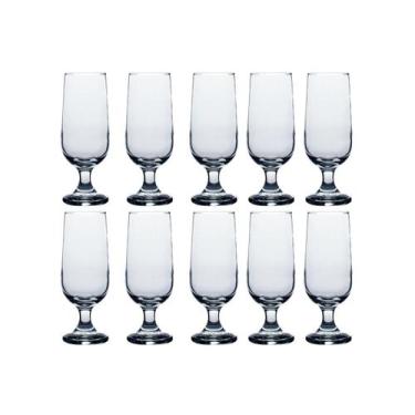 Imagem de Taça De vidro Chopp 300ml Hannover Cerveja Casa Linda 10 Unid - NADIR 