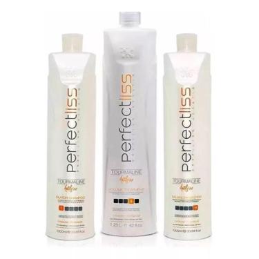 Imagem de Kit Perfect Liss Turmalina Escova Progressiva 1250ml Ativo