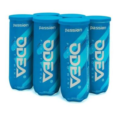Imagem de Bola De Tênis Odea Passion - Pac com 6 Tubos de 3 Bolas