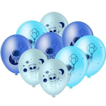 Imagem de Balão Nas Estrelas N9 Sortido C/25un Decoração Aniversario - Crgfestas
