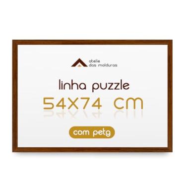 Imagem de Moldura para Quebra Cabeça Puzzle de 1000 Peças 54x74 com Proteção Petg (Oncinha)