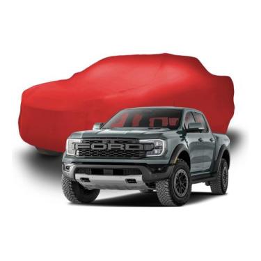 Imagem de Capa Em Tecido Para Ford Ranger Raptor Camionete F150 - Lobo sete, Ver