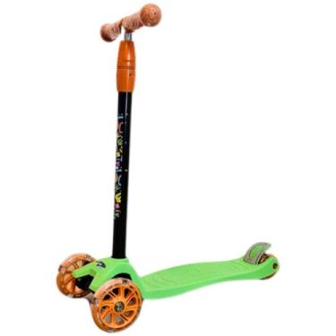 Imagem de Patinete Infantil Com Ajuste De Altura Suporta Até 40kg Com 3 Rodas 3 