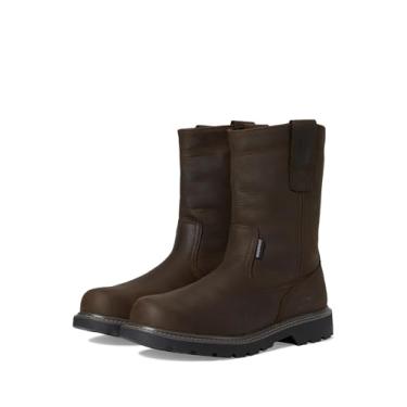Imagem de Wolverine Men's Floorhand Waterproof 10" Steel Toe Work Boot, Dark Brown, 9.5 M US