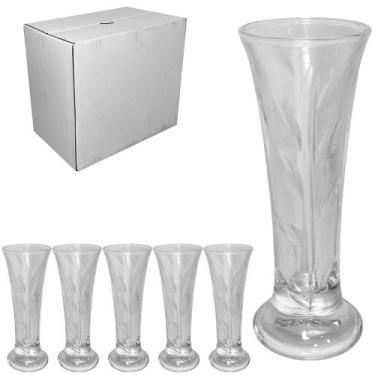 Imagem de Vaso De Vidro Com 6 Pecas 15x5,5cmø - FREECOM